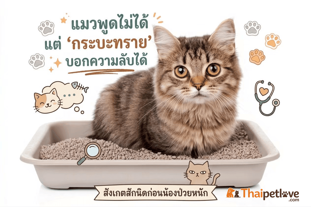 โรคนิ่วในแมว: สังเกตอาการฉี่ไม่ออก สัญญาณเตือนภัยที่ทาสห้ามมองข้าม